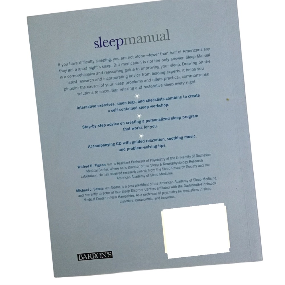Sleep Manual - Picture 5 of 6